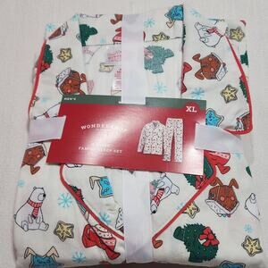 Wondershop men's two piece family sleep set XL